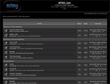 Tablet Screenshot of forum.mtm2.com